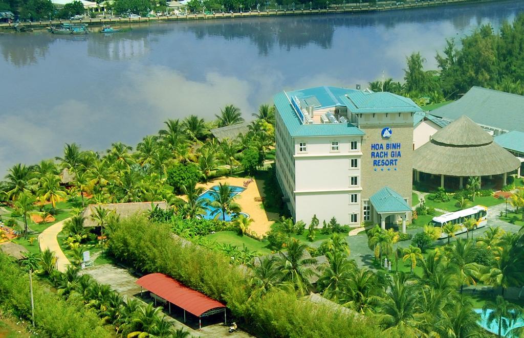 Hoa Binh Rach Gia Resort Rạch Giá Exterior foto